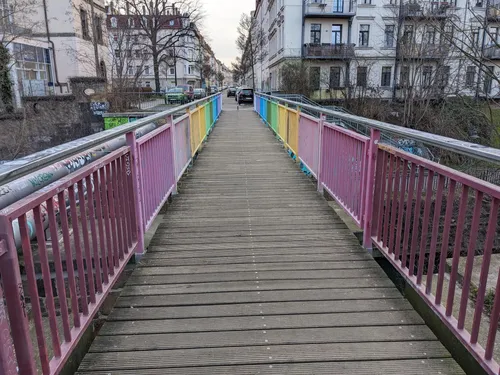 Brücke über den Karl-Heine-Kanal