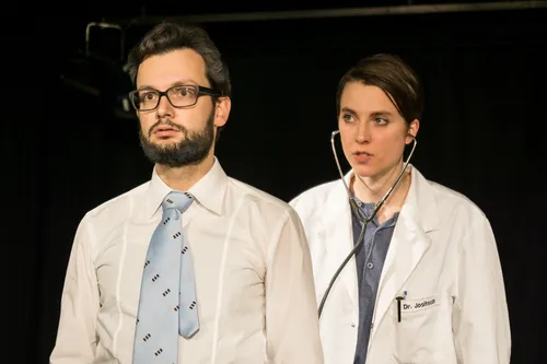 Hannes Kürmann beim Arzt