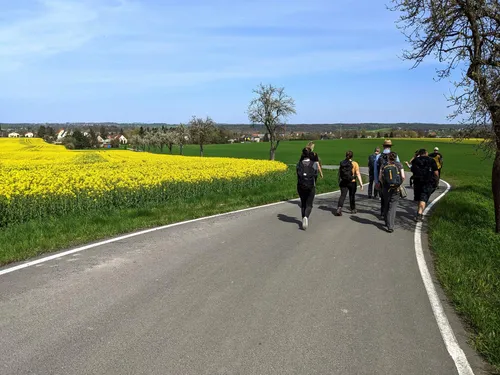 Auf dem Weg nach Großbothen