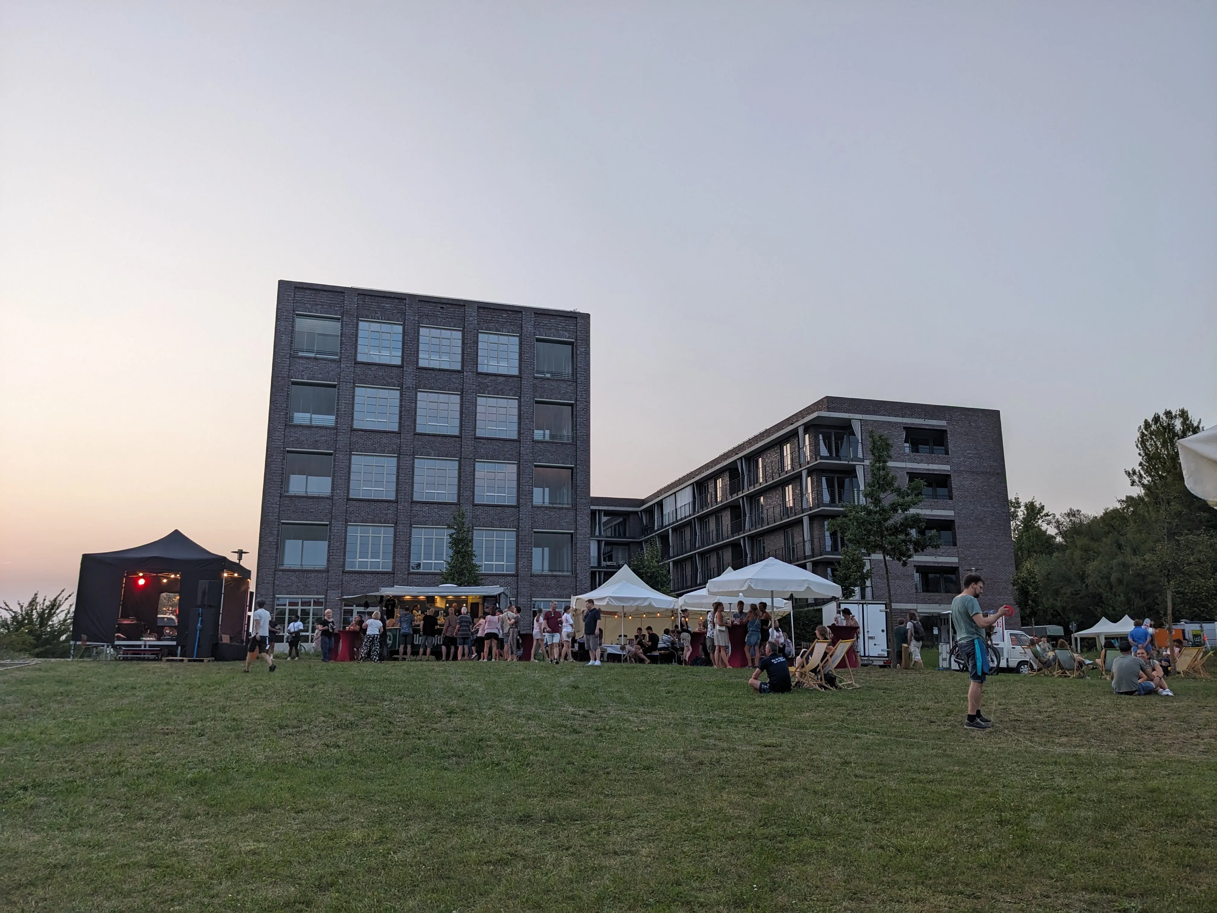 Festgelände am Lindenauer Hafen