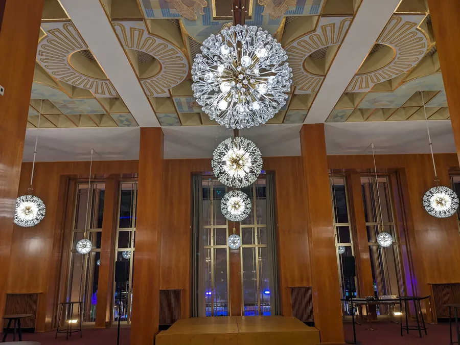 Foyer in der Leipziger Oper