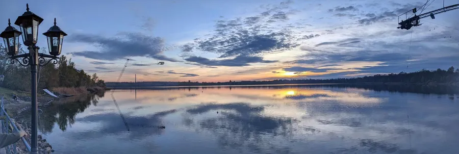 Kulkwitzer See am Abend