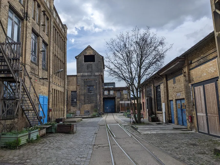 Innenhof der ehemaligen Pittler-Werke