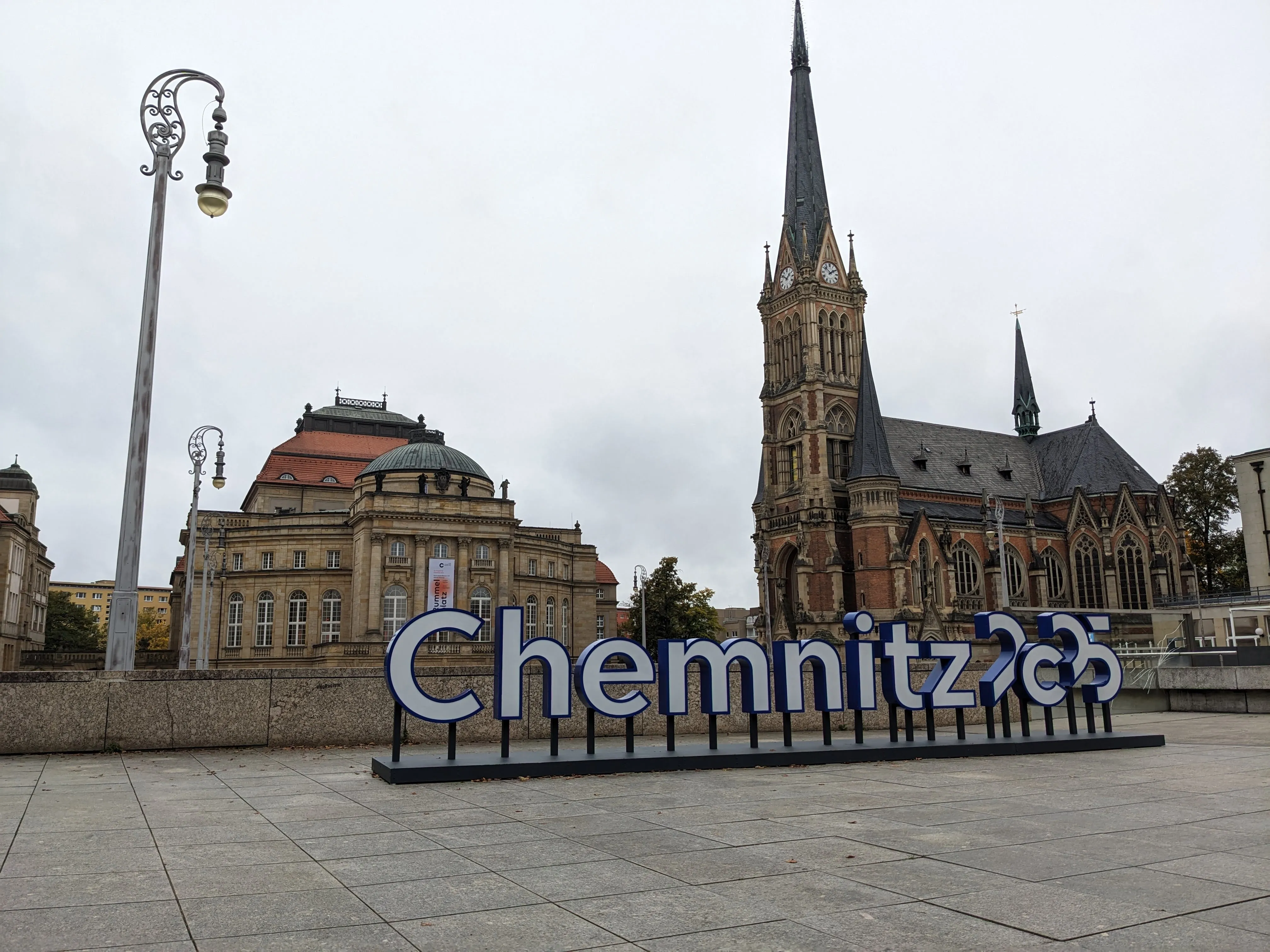 Theaterplatz in Chemnitz